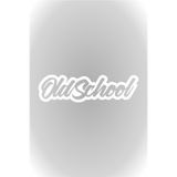 Quart Aksesuar Old School Oto Sticker Araba Cam Sticker 25x7 cm Beyaz, TYC00639219929