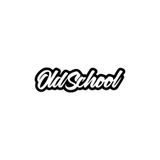 Quart Aksesuar Old School Oto Sticker Araba Cam Sticker Siyah 25x7 cm, qa4209546670