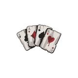 Quart Aksesuar Poker Kağıdı Full As Sticker Motor Araba Kask Laptop 13x8,5 cm Renkli, qa4209548105