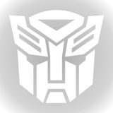 Quart Transformers Sticker Oto Sticker - 15 x 16 cm - Beyaz