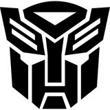 Quart Transformers Sticker Oto Sticker - Siyah - 10 x 11 cm