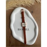 Quartz Bs Stıll Minimal Vintagekadın Kol Saati Retro - Kahverengi