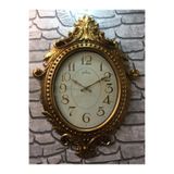 QUARTZ 'iş-sat' Büyük Boy Modern Salon Tipi Vintage Lüks Duvar Saati (73CM.) (ÖZEL ESKİTME BOYALI)