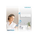 QUATECH 12.000 Btu/h A++ Enerji Sınıfı R32 Duvar Tipi Inverter Klima