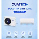 Quatech 18.000 Btu/H A++ Enerji Sınıfı R32 Duvar Tipi Inverter Klima