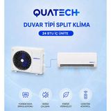 Quatech 24.000 Btu/H A++ Enerji Sınıfı R32 Duvar Tipi Inverter Klima