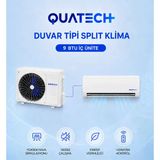 Quatech 9.000 Btu/H A++ Enerji Sınıfı R32 Duvar Tipi Inverter Klima