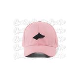 Quatex Bozkurt Nakışlı Türk Şapka - Pembe Renk %100 Pamuk Gabardin Unisex Model Şapka