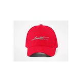 Quatex Limited Edition Nakışlı Kırmızı Spor Unisex Şapka A Kalite Ürün