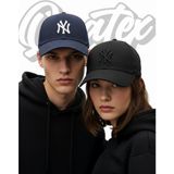 Quatex Ny New York 2'li Set Şapka Unisex - Tek Beden - Lacivert - Beyaz