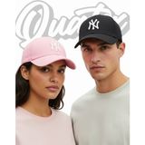 Quatex Ny New York 2'li Set Şapka Unisex - Tek Beden - Pembe - Kırmızı