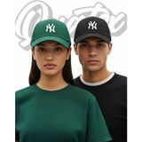 Quatex Ny New York Unisex 2'li Set Nakışlı Şapkalar - Tek Beden - Yeşil - Beyaz