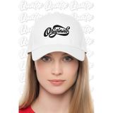 Quatex Original Nakışlı Beyaz Spor Unisex Şapka A+ Kalite Ürün
