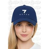 Quatex Seven Nakışlı Şapka – Lacivert %100 Pamuk Gabardin Unisex Model
