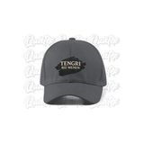 Quatex Tengri Biz Menen Nakışlı Türk Şapka - Gri Renk %100 Pamuk Gabardin Unisex Model Şapka
