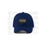 Quatex Tengri Biz Menen Nakışlı Türk Şapka - Lacivert Renk %100 Pamuk Gabardin Unisex Model Şapka