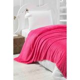 Quattro Home Moods Wellsoft Battaniye - Fuşya