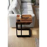 QUATTRO HOME Tekerlekli Zigon Yan Sehpa Takımı 3'lü