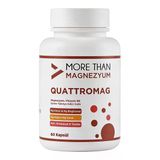 Quattromag Magnezyum Kompleks (Klorür - Bisglisinat - Sitrat - Malat Ve B6) 60 Kapsül