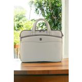 QUB CLUB Unisex Gri Macbook Air Pro Uyumlu 13 & 13.3 Inç Evrak Laptop Çantası 2023ND5678