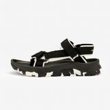 Quechua Çocuk Outdoor Cırt Cırtlı Sandalet - Siyah - NH500