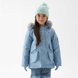 Quechua Çocuk Outdoor Parka/Kışlık Mont - 2/6 Yaş - Mavi - SH500 Mountain - 3 - 4 Yaş