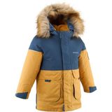Quechua Çocuk Outdoor Parka/Kışlık Mont - 2/6 Yaş - Mavi - SH500 Mountain - Koyu Sarı - 3 - 4 Yaş