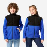 Quechua Çocuk Outdoor Polar Mont - 7/15 Yaş - Mavi/Siyah - MH500
