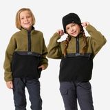 Quechua Çocuk Outdoor Polar Sweatshirt - 7/15 Yaş - Haki - NH500s