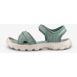 Quechua Çocuk Outdoor Sandalet - Haki/sarı - 32/37 Numara - MH100 - Yeşil