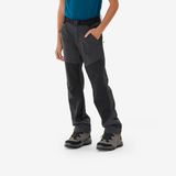 Quechua Çocuk Outdoor Softshell Pantolon - Gri/Siyah - 7/15 Yaş - MH900