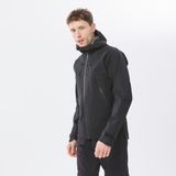 Quechua Erkek Outdoor Yağmurluk - Siyah - MH500