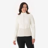 Quechua Kadın Outdoor Polar - Beyaz/Bej - MH500
