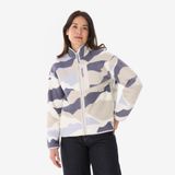 Quechua Kadın Outdoor Polar Mont - Kamuflaj Desenli - MH 500 Trendy
