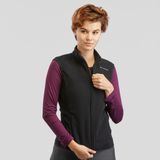 Quechua Kadın Outdoor Polar Yelek - Siyah - MH100