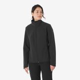 Quechua Kadın Outdoor Rüzgar Kesen Softshell Mont - Siyah - MT100