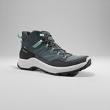 Quechua Kadın Outdoor Su Geçirmez Bot - Yeşil - MH100 Mid