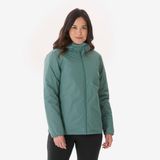 Quechua Kadın Outdoor Su Geçirmez Kar Montu/Kışlık Mont - Yeşil - NH100 -5 °C
