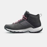Quechua MH500 Gri Su Geçirmez Kadın Outdoor Ayakkabı