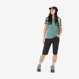 Quechua MH500 Yeşil Kadın Outdoor Tshirt