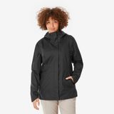 Quechua NH500 Siyah Kadın Outdoor Yağmurluk