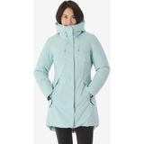 Quechua NH500 Yeşil -10 Derece Su Geçirmez Kadın Outdoor Kışlık Mont