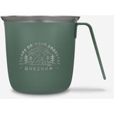 Quechua Outdoor Paslanmaz Çelik Bardak - 0,3 L - Yeşil - 500 - 300 ml