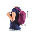 Quechua Outdoor Sırt Çantası - Erik Moru / Mürdüm - 10 L - Arpenaz 50
