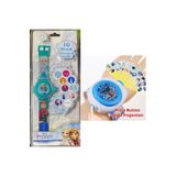 QUEEN AKSESUAR Disney Frozen Elsa Anna Karlar Ülkesi 10 Resimli Projeksiyonlu Saat Kız Çocuk Saati