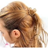 Queen Aksesuar Mickey Mouse Fare Model Gold Metal Küçük Mandal Toka Çocuk Yetişkin Tokası