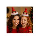 QUEEN AKSESUAR Sevimli komik yılbaşı yeni yıl Noel baba kostüm kemerli Tacı kadın erkek Çocuk taç Parti