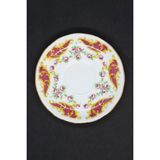 Queen Anne H175 Bone China Kırmızı Çay Fincan Tabağı 14 cm