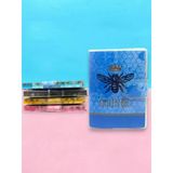 Queen Bee A7 Not Defteri , Çıt Çıtlı Cep Defteri - Mavi