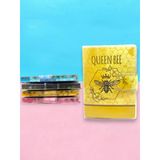 Queen Bee A7 Not Defteri , Çıt Çıtlı Cep Defteri - Sarı